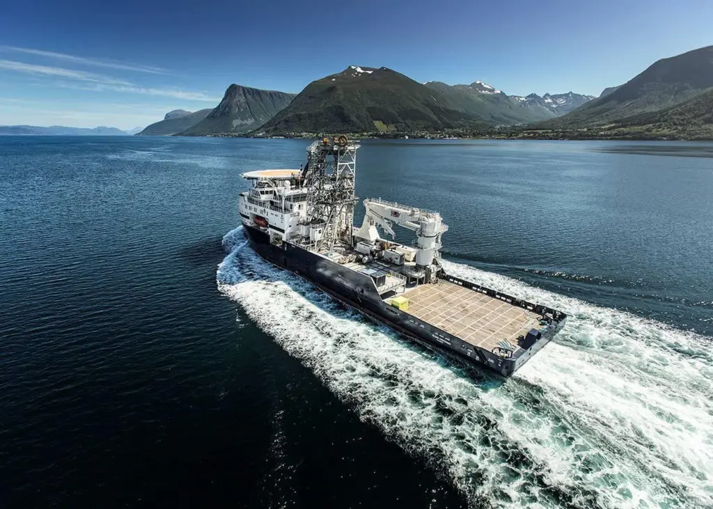 'Island Performer' was delivered in a record breaking 18 months. Photo: Ulstein Group/Marius Beck Dahle