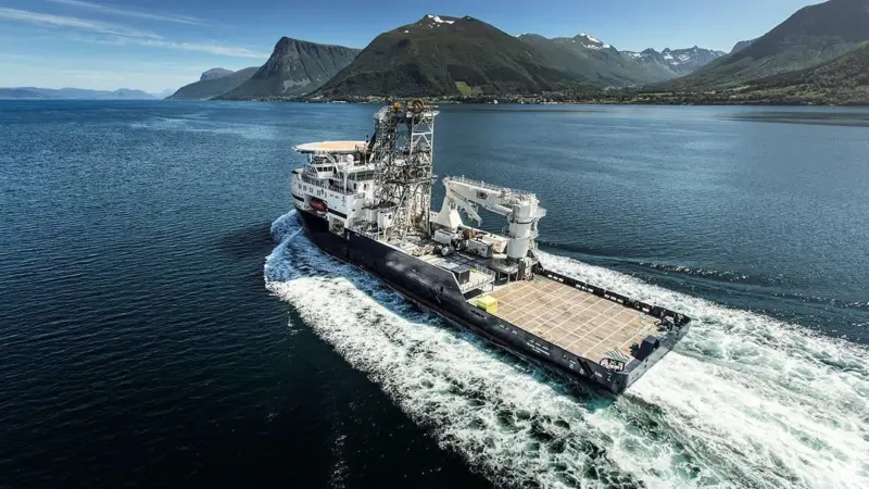 'Island Performer' was delivered in a record breaking 18 months. Photo: Ulstein Group/Marius Beck Dahle
