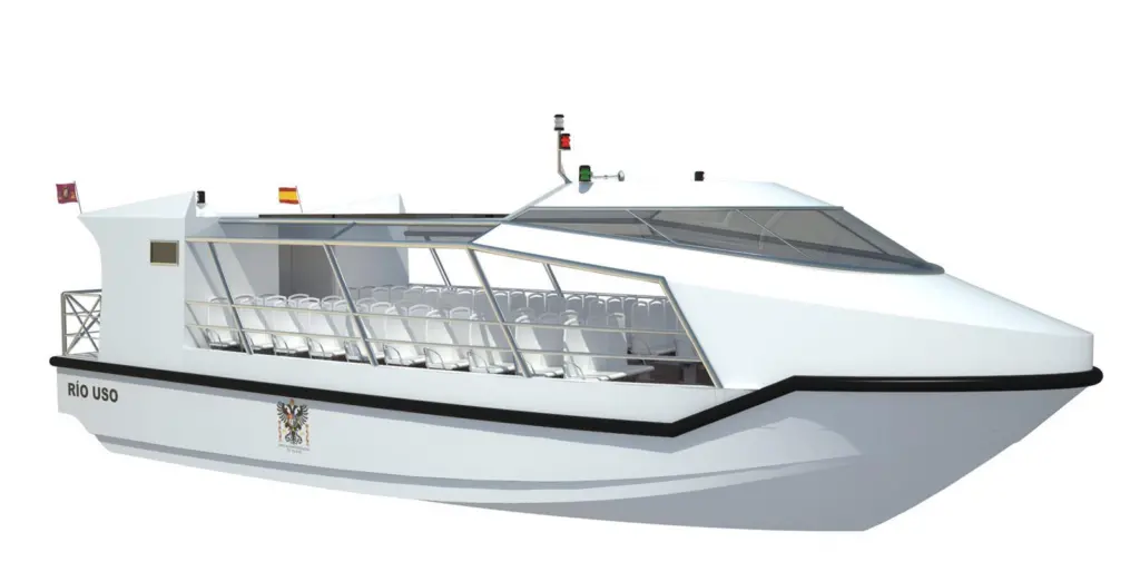The passenger vessel will be built at the Vegadeo shipyard
