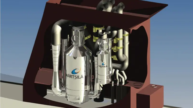 Wärtsilä hybrid scrubber