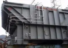 A GTT NO 96 GW cargo tank mockup at DSME