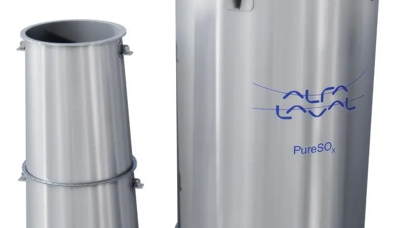 Alfa Laval’s new PureSOx 2.0 is designed to be smaller and more flexible than the previous version