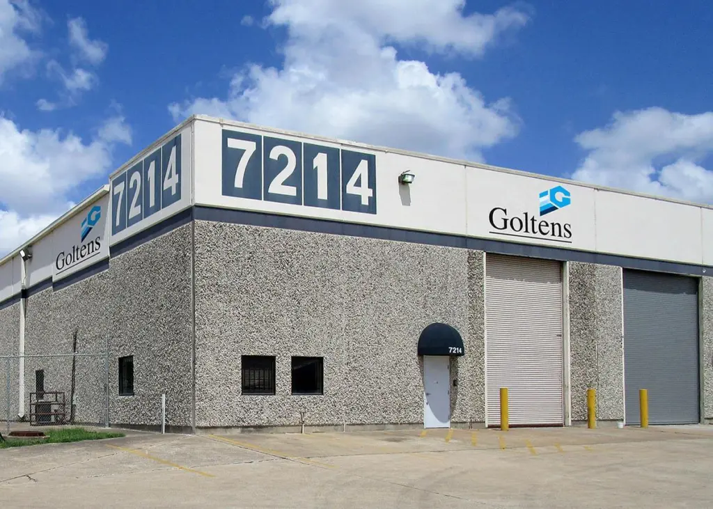 Goltens’ new workshop facility is located within two miles of the Port of Houston