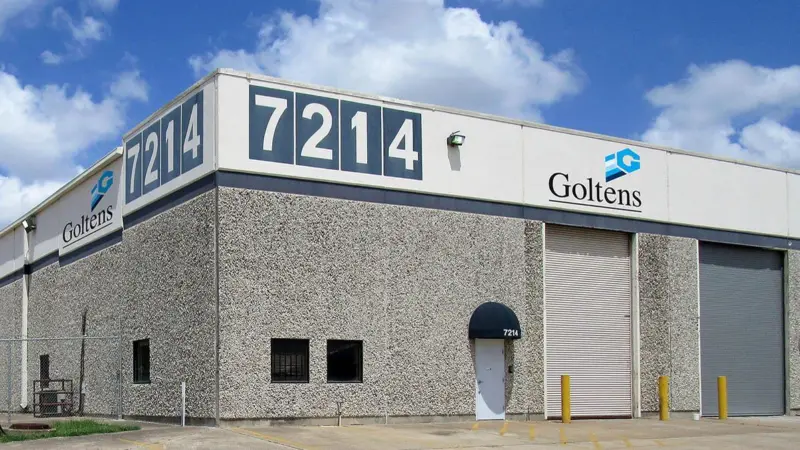 Goltens’ new workshop facility is located within two miles of the Port of Houston
