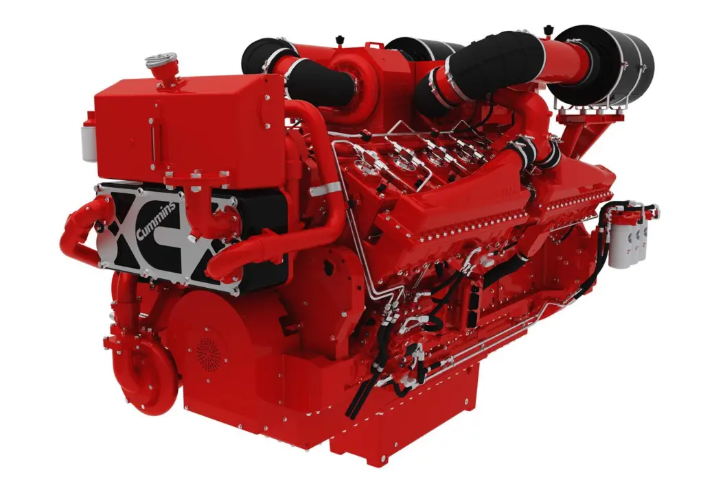 Cummins’ QSK50 is now available in a version optimised for variable speed diesel electric applications, such as OSVs