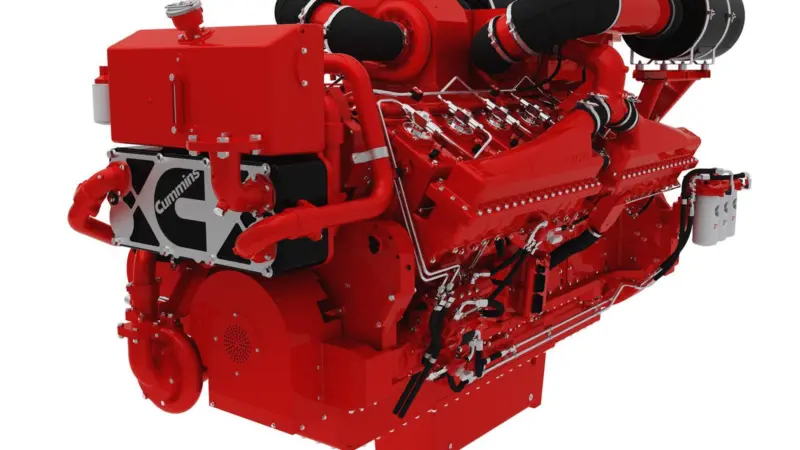 Cummins’ QSK50 is now available in a version optimised for variable speed diesel electric applications, such as OSVs