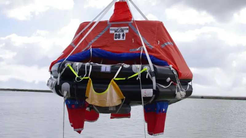 Survitec's davit-launched liferaft offers a number of benefits over lifeboats