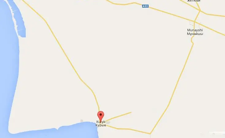 The new shipyard will be built near the town of Kuryk on the Caspian Sea