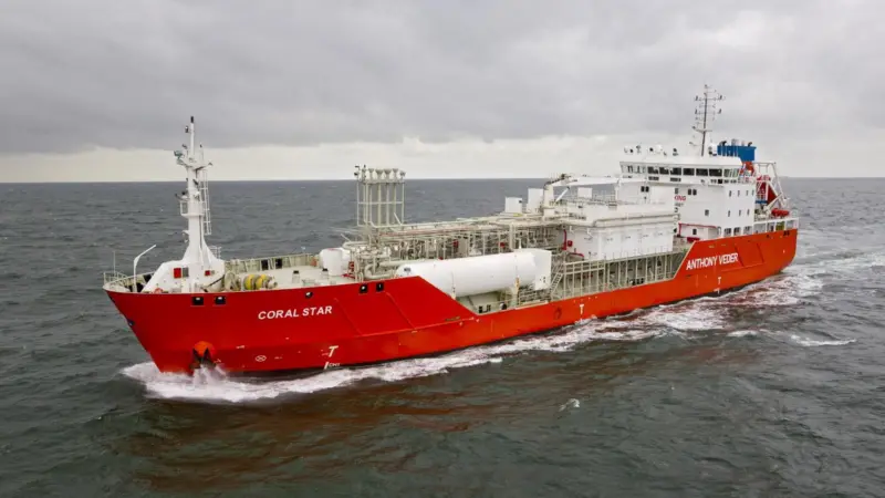 The state-of-the-art vessels are expected to drastically cut both sulphur oxides (SOx) and nitrogen oxides (NOx) emissions