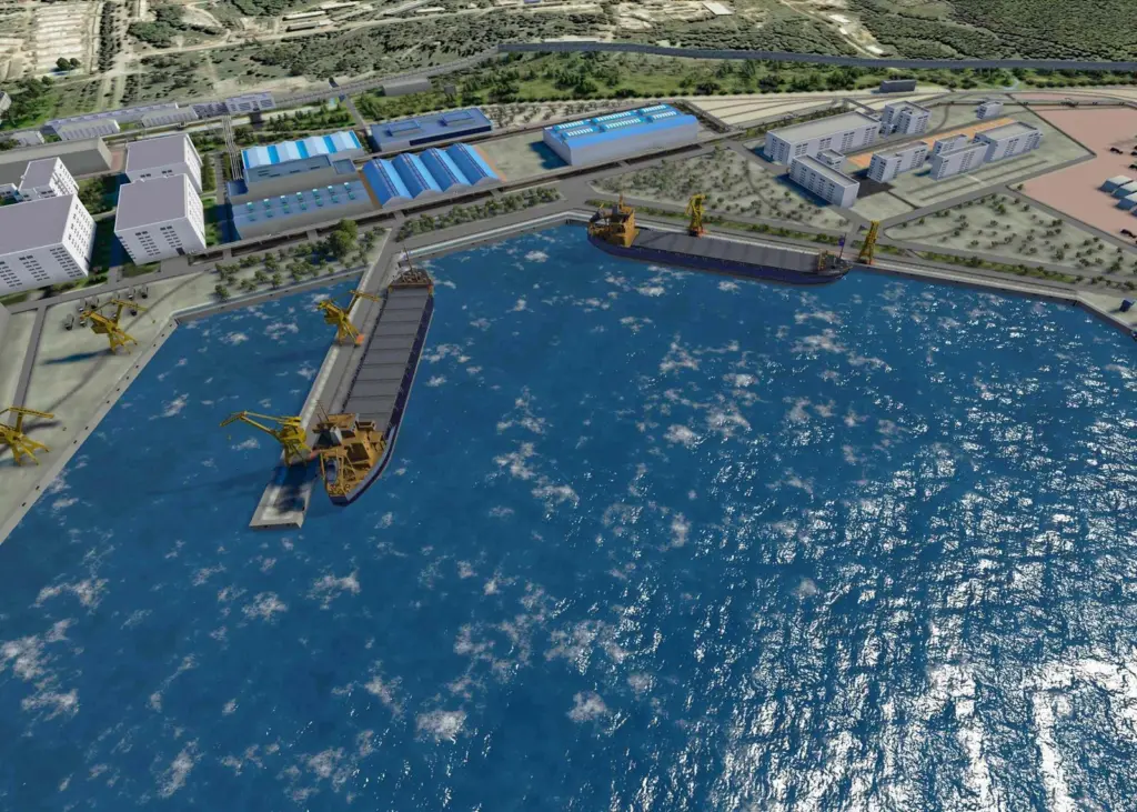The The Zvezda shipyard design by JSC Far Easten Shipbuilding & Ship Repair