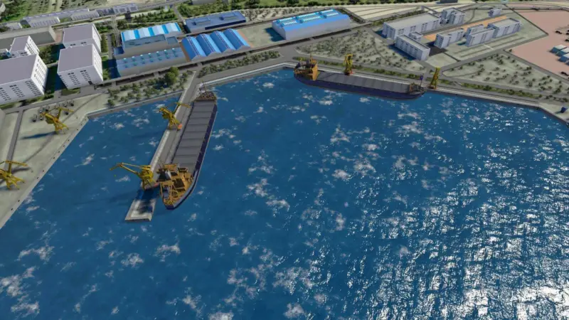 The The Zvezda shipyard design by JSC Far Easten Shipbuilding & Ship Repair