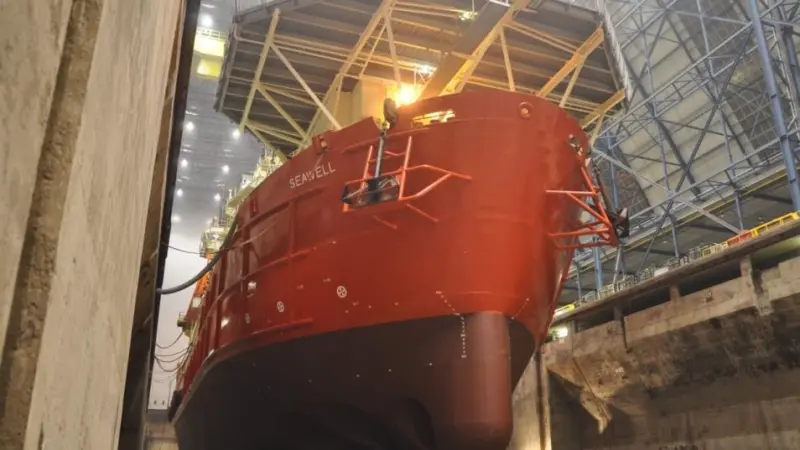 Seawell’s upgrade will be executed at DSV over the winter season
