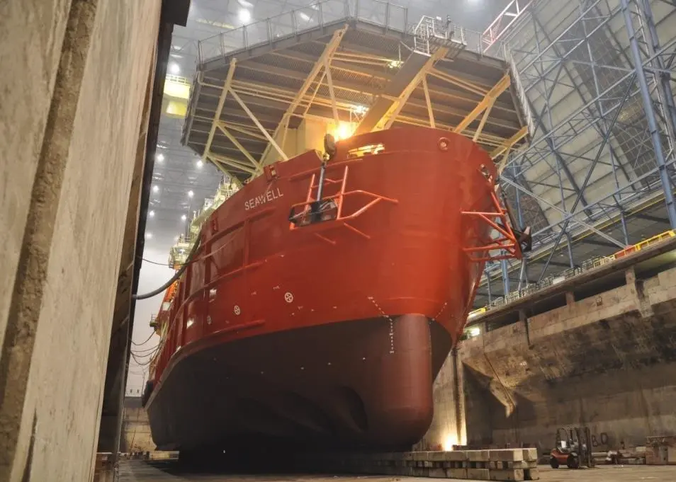 Seawell’s upgrade will be executed at DSV over the winter season
