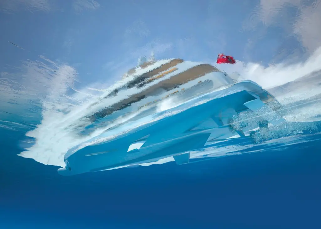 Rendering of the prototype Hull Vane installation