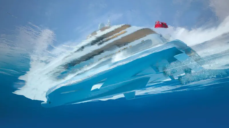 Rendering of the prototype Hull Vane installation