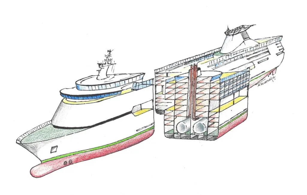 Cruise LNG conversion requires a rather different approach: sketch AELLEF