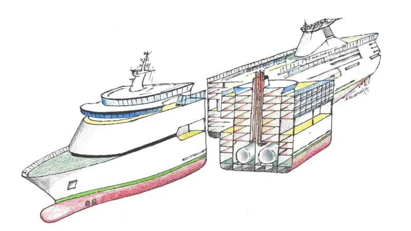 Cruise LNG conversion requires a rather different approach: sketch AELLEF