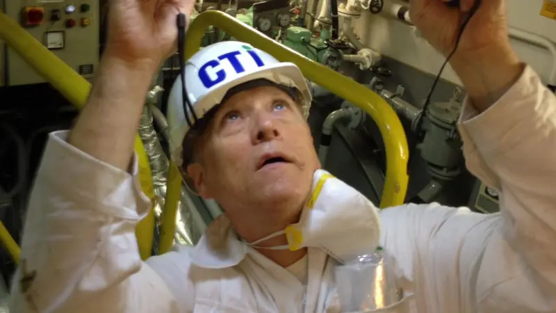CTI Marine surveyors know where to search for asbestos in a ship