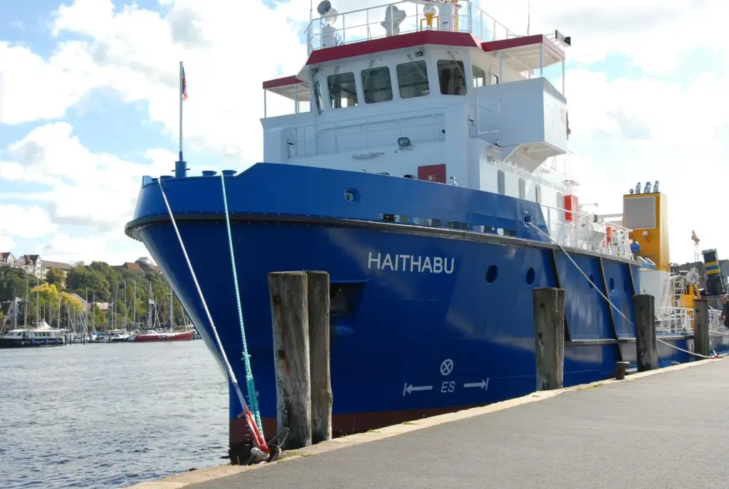 ‘Haithabu’, a new German water body monitoring ship