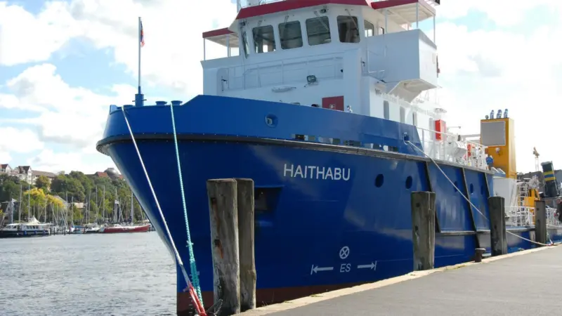‘Haithabu’, a new German water body monitoring ship