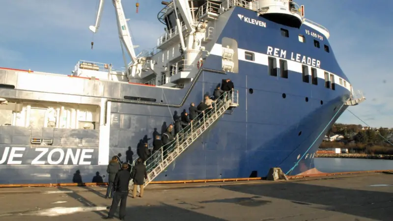 Delegates were given the chance to go on board the dual-fuel equipped PSV Rem Leader after the Gas Fuelled Ships conference in Stavanger