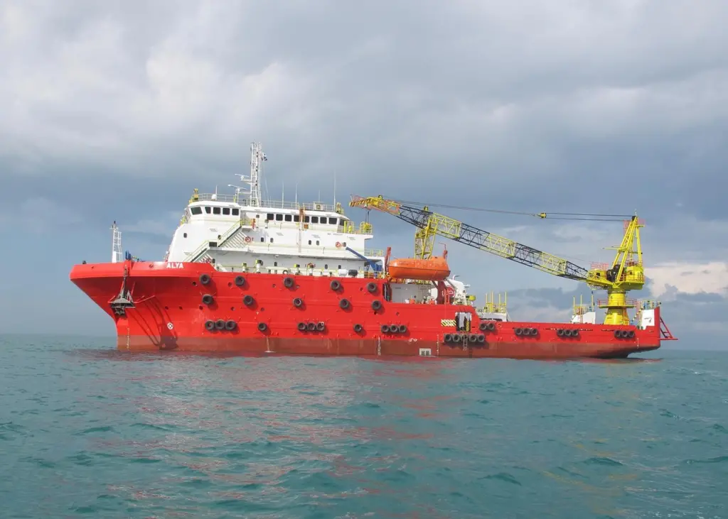 'MV Alya’ is one of two 83.8m (275ft) newbuild maintenance vessels designed by Wärtsilä Ship Design Singapore and equipped with Cummins QSK60M engines Photo: Cummins Malaysia