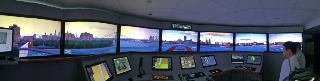 A full Transas simulator – many of the features can now be made available over the Internet