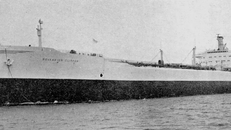 Sweden’s largest – ‘Sovereign Clipper’ pioneered electronic control of its large-bore 12-cylinder engine
