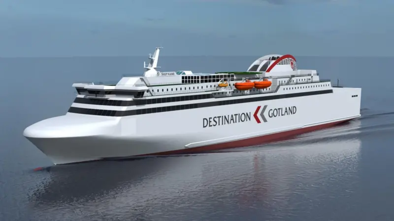 The ferry will be equipped with a Wärtsilä integrated solution