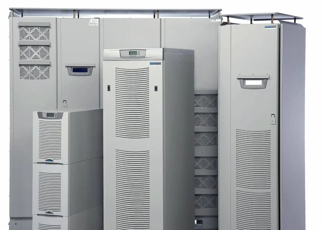 Eaton’s uninterruptible power supplies (UPSs) have power ratings of between 20 and 160kVA