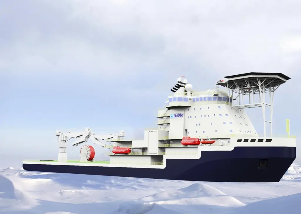 The ice class vessel for MCS is one of four icebreaker orders currently on Keppel's books