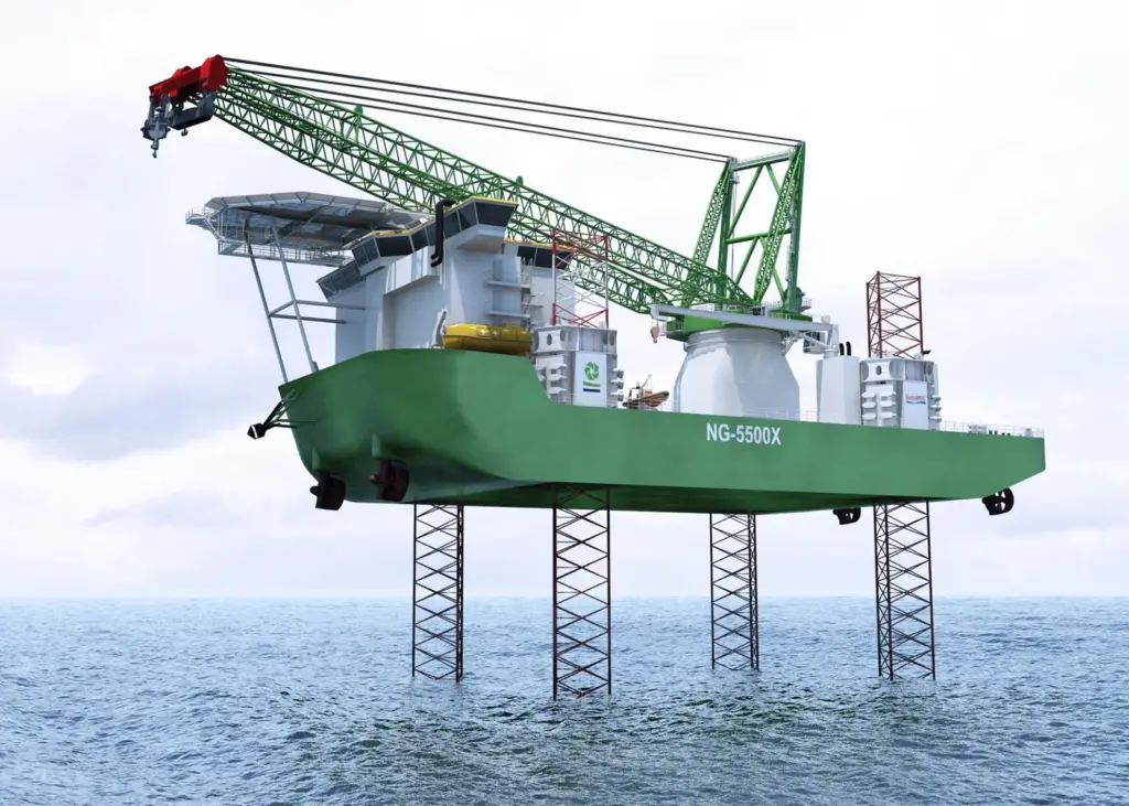 Hamburg crane builder supplies special offshore unit