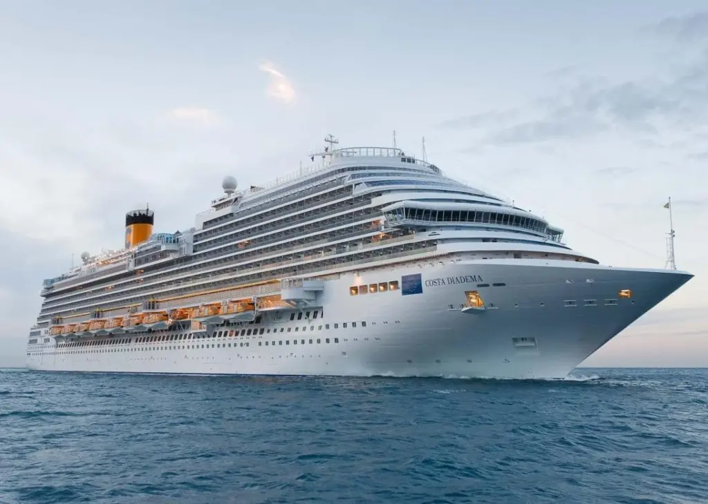The Costa Diadema employs GE Power Conversion's latest electric power and propulsion system