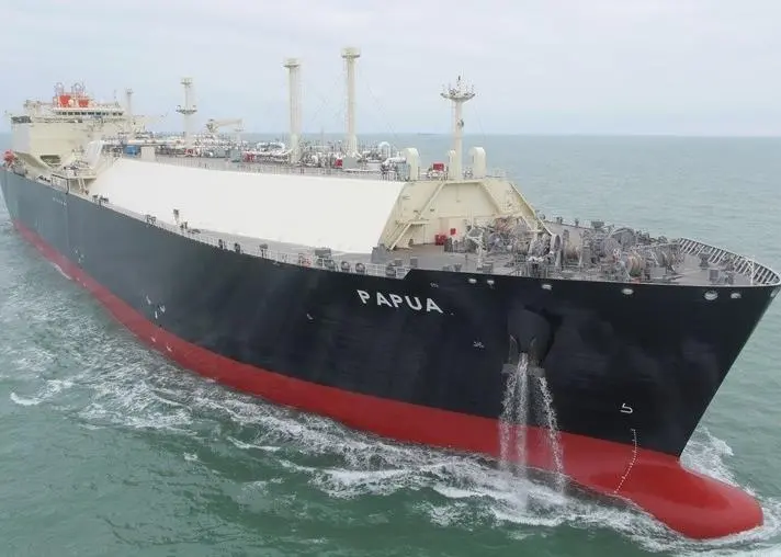 MOL will operate 'Papua' under a long-term charter contract for the PNG LNG project operated by ExxonMobil