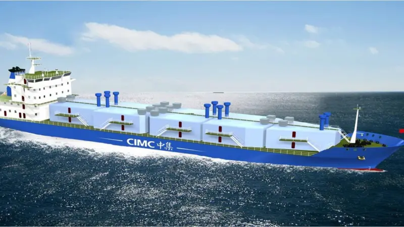 The world's first ever carrier vessel for compressed natural gas (CNG) is to be powered by an integrated Wärtsilä propulsion system