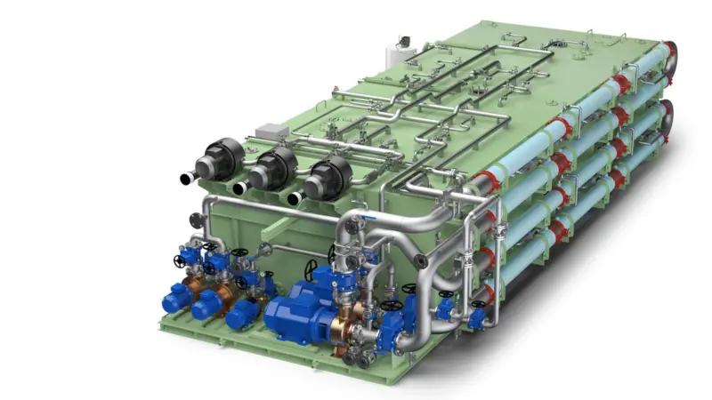 The Wärtsilä Hamworthy MBR solution is designed to help with the management of both ‘grey’ and ‘black’ wastewater, and to monitor discharges to the sea
