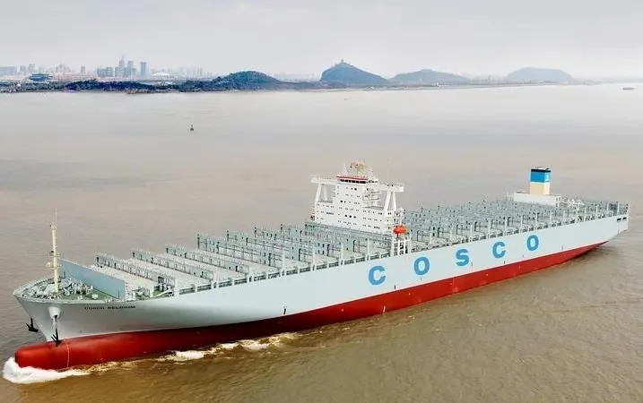 Five new COSCO container vessels will be equipped with twenty Wärtsilä Auxpac 32 generating sets