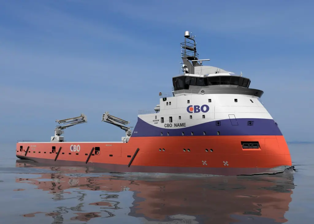 The new PX105 PSV will be CBO's eleventh Ulstein vessel