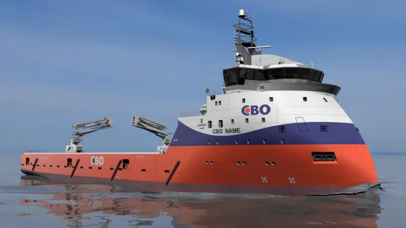The new PX105 PSV will be CBO's eleventh Ulstein vessel