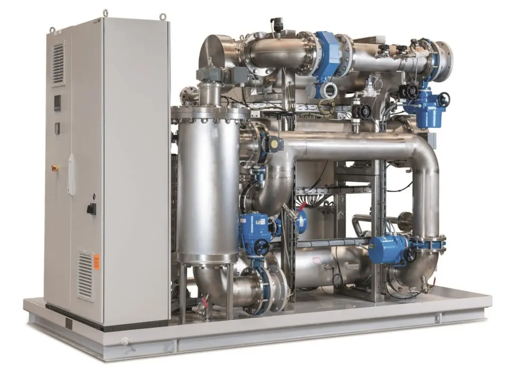 The BallastMaster ultraV is used for effective treatment of ballast water by means of filtration and UV-C