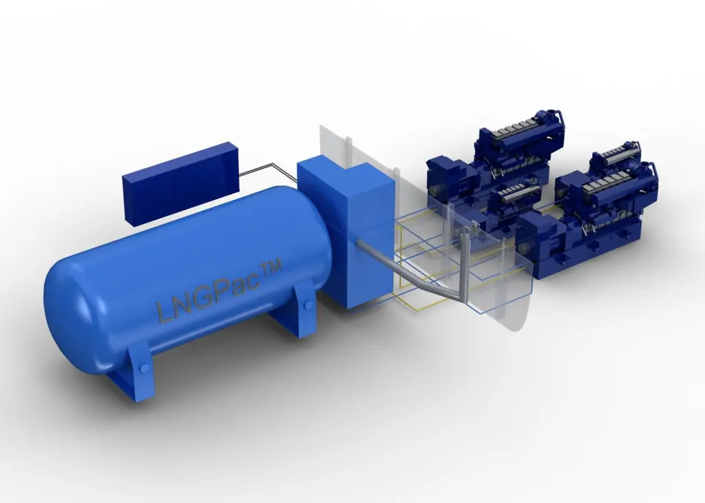 The partnership will develop a version of Wärtsilä's LNGPac system suited for inland waterway vessels