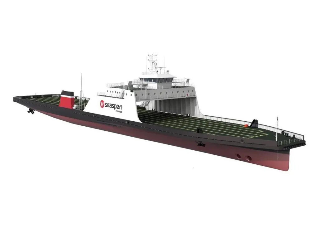 BV is to class Seaspan Ferries' two hybrid LNG ro-ro cargo ferries