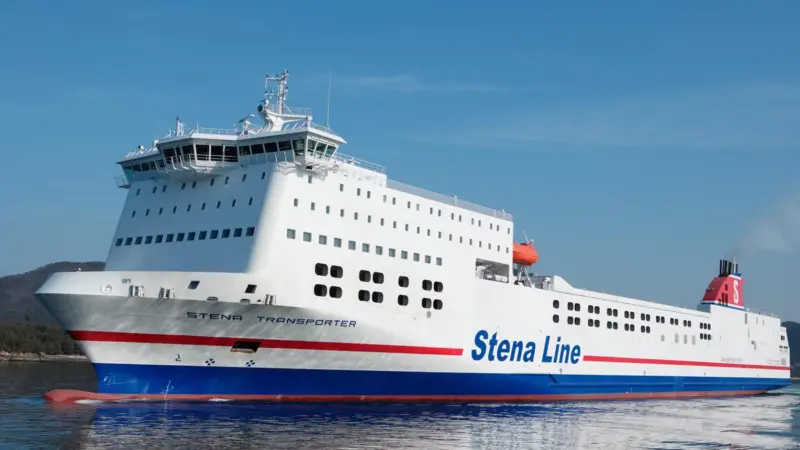 ‘Stena Transporter’ will become one of the world’s first vessels to be fitted with an in-line closed-loop scrubber system