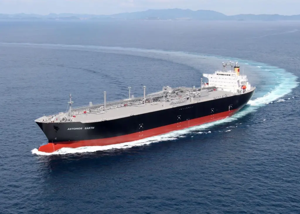 The fourth very lare LPG carrier for Astomos Energy will offer 'world-best' efficiency features