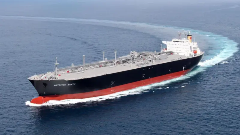 The fourth very lare LPG carrier for Astomos Energy will offer 'world-best' efficiency features