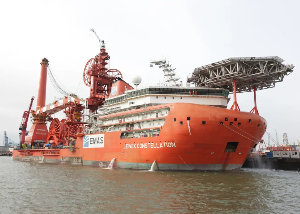 'Lewek Constellation' becomes the 'flagship project-enabling asset' of Ezra's subsea services division