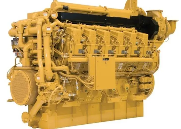 The Cat C280-16 generator features a modern electronic fuel injection system and is one of the largest diesel electric propulsion (DEP) configurations the company has ever produced