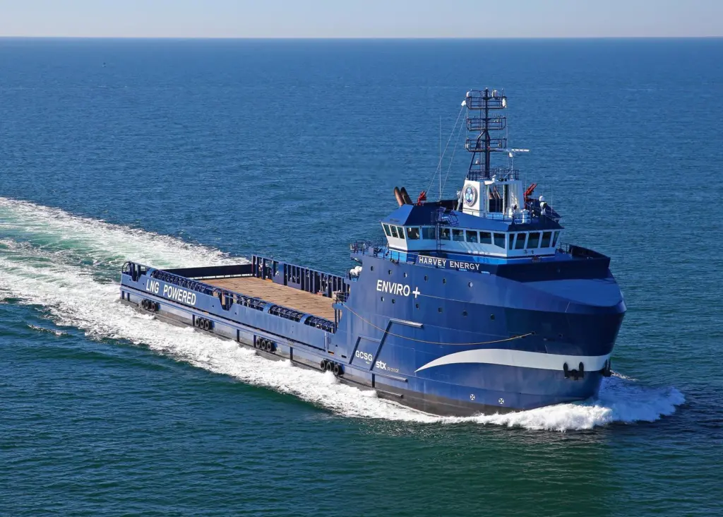 'Harvey Gulf' is the first vessel of its kind in the Gulf of Mexico