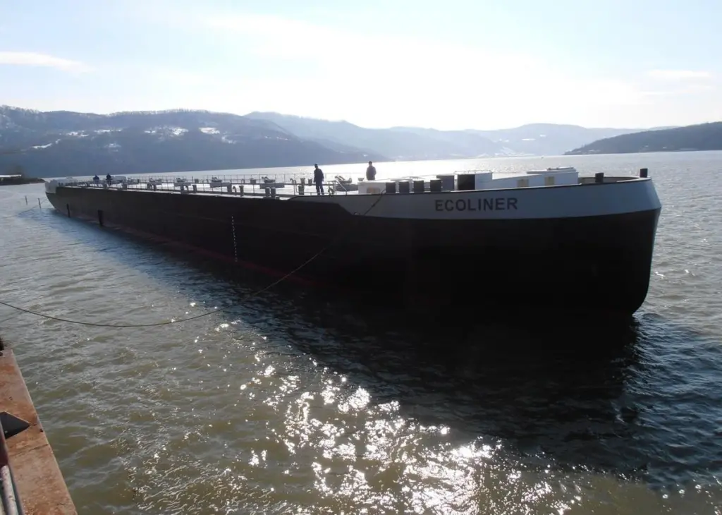 The Damen EcoLiner has had its efficiency confirmed by the MARIN research institute