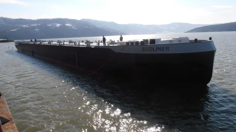 The Damen EcoLiner has had its efficiency confirmed by the MARIN research institute